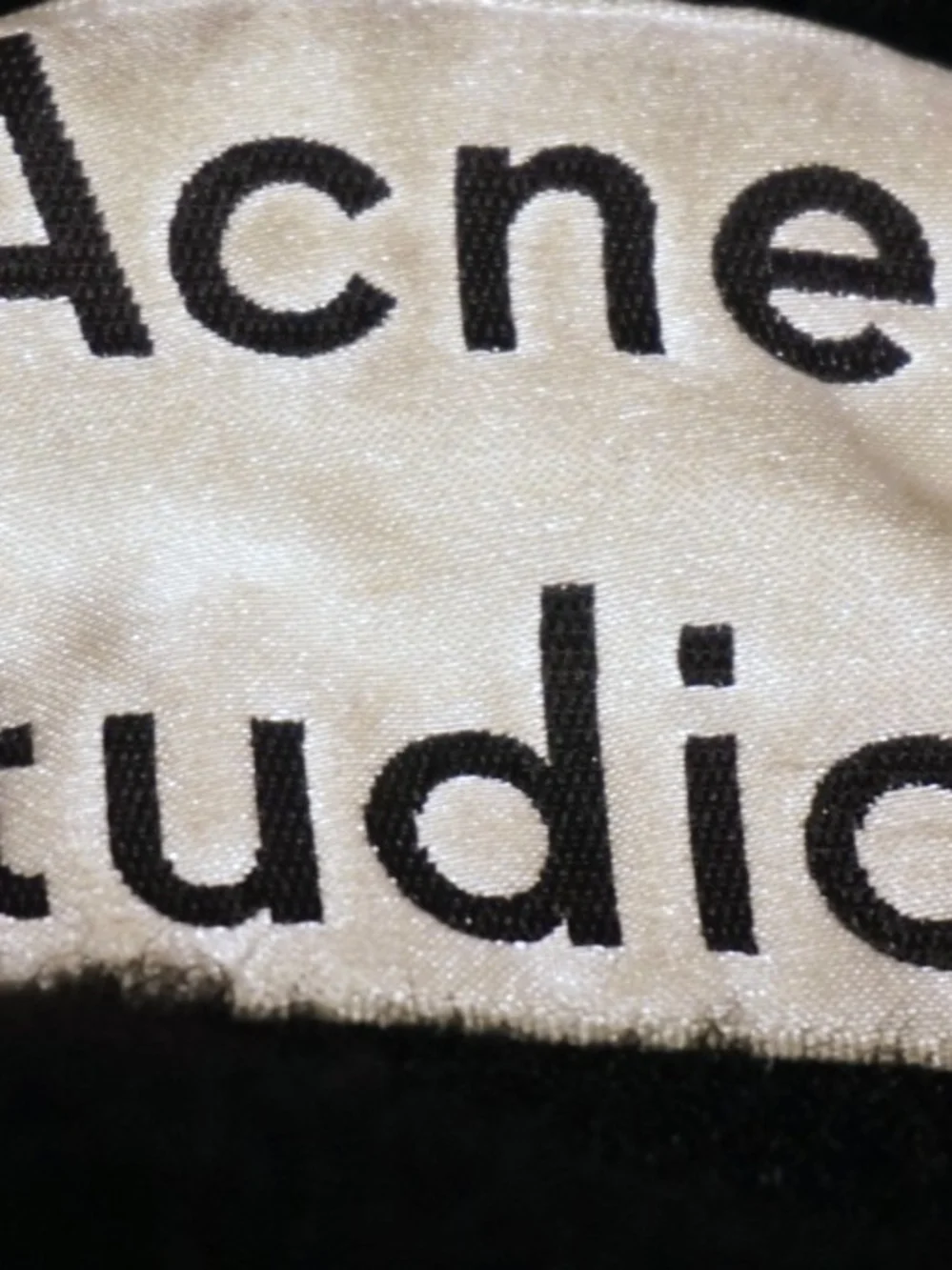 Acne Studios - Shearling Biker Jacket - Black/Noir - Sz EU/FR 36
